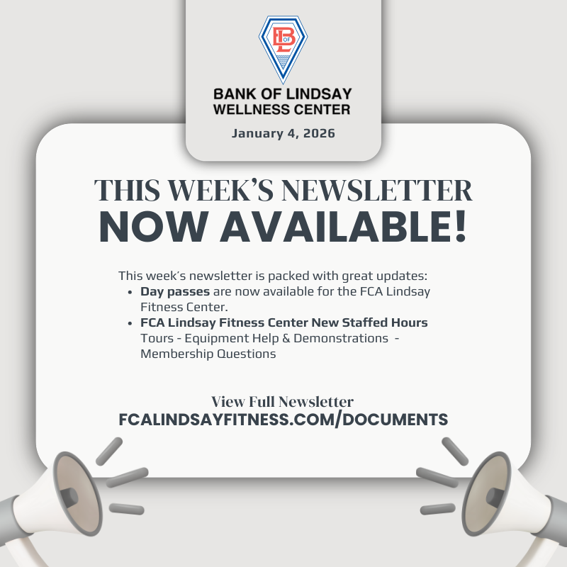 Weekly Newsletter Announcement Graphic