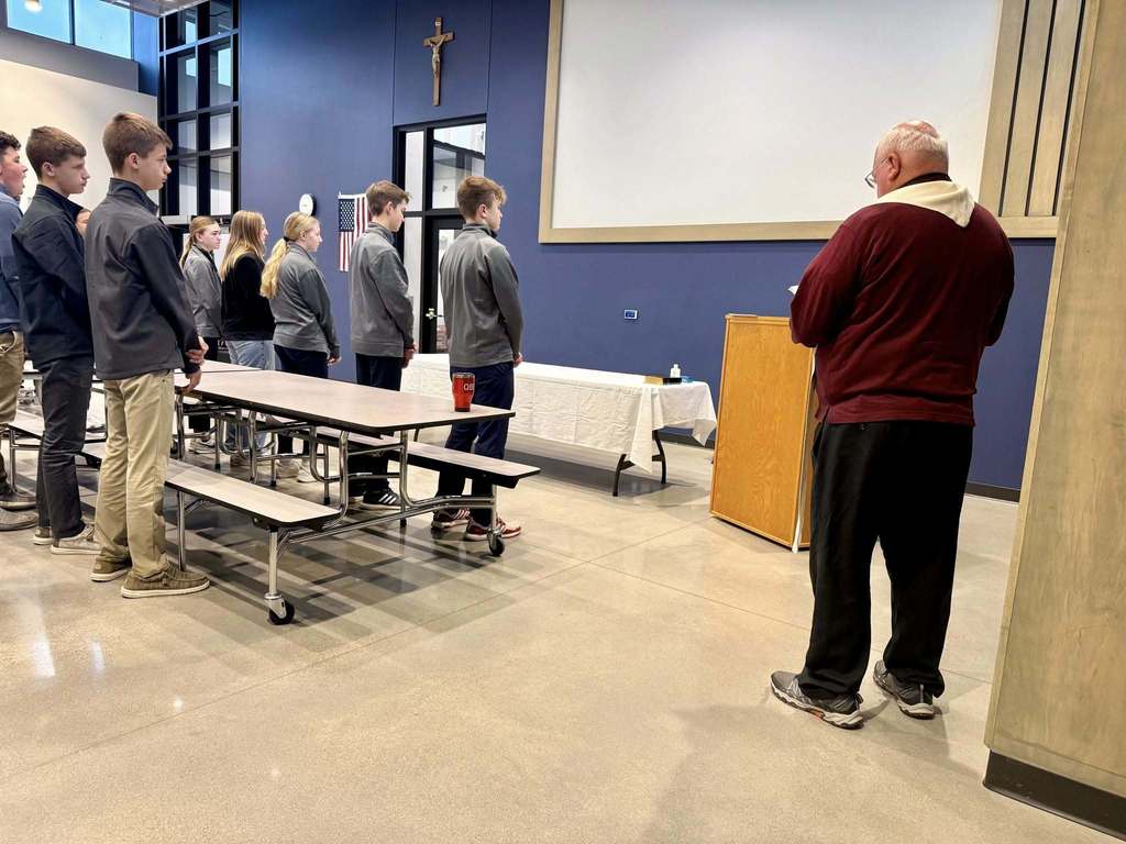 epiphany blessing at Lindsay academy