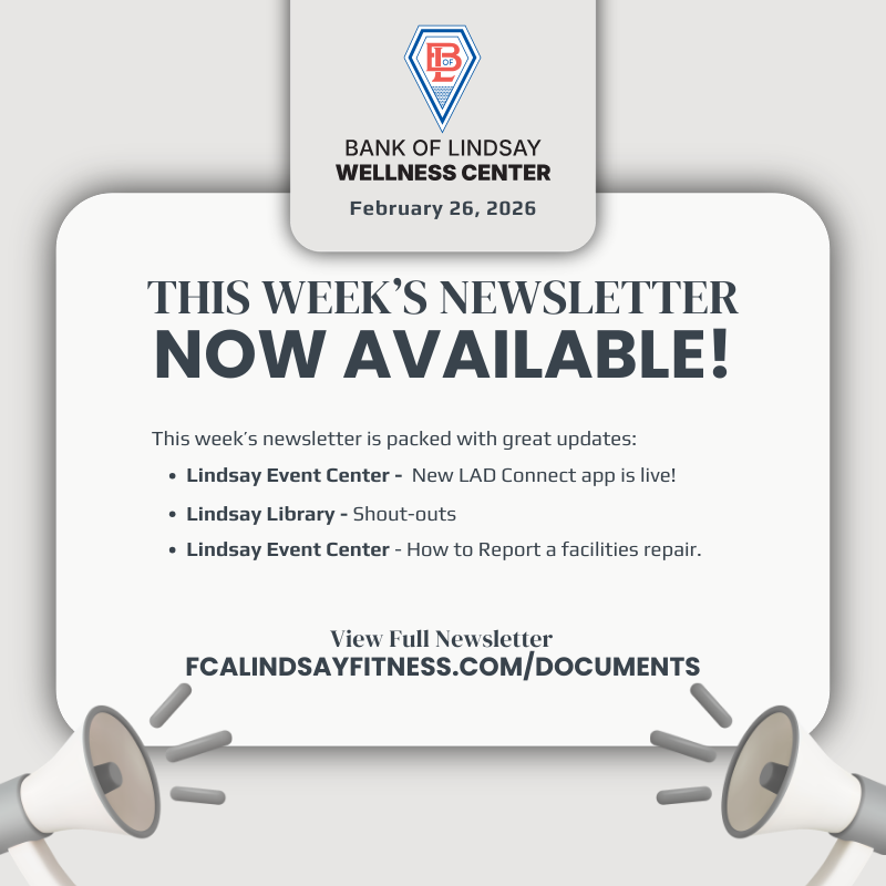 Weekly Newsletter Announcement Graphic