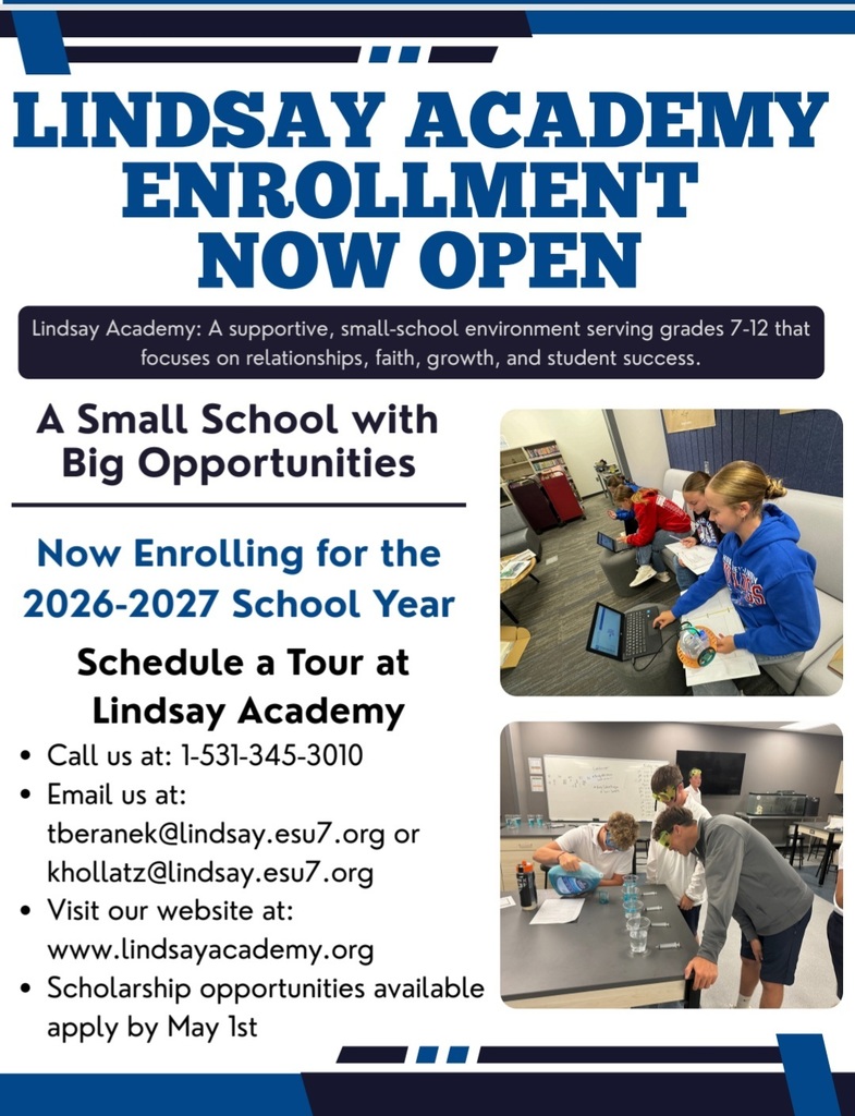 lindsay academy enrollment now open
