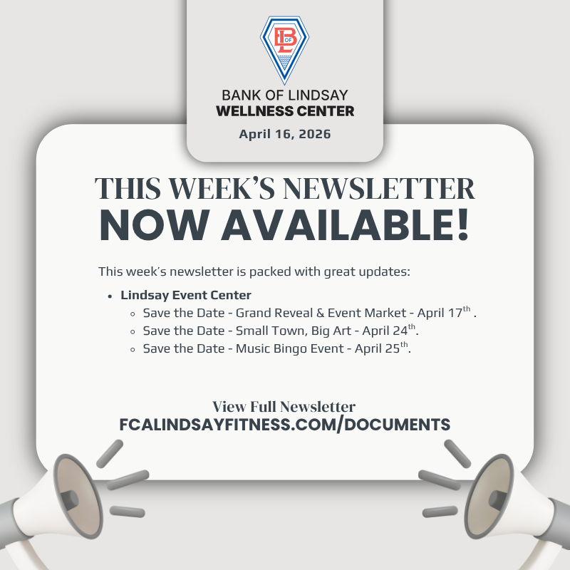 Weekly Newsletter Announcement Graphic