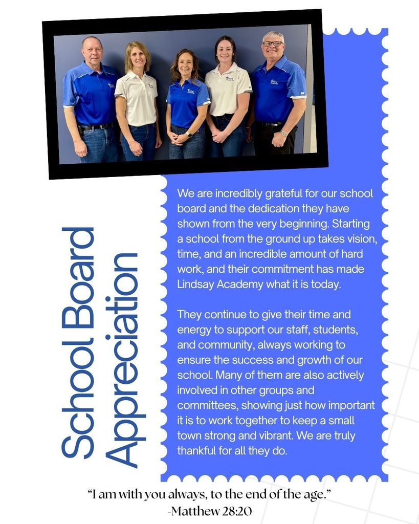 school board appreciation