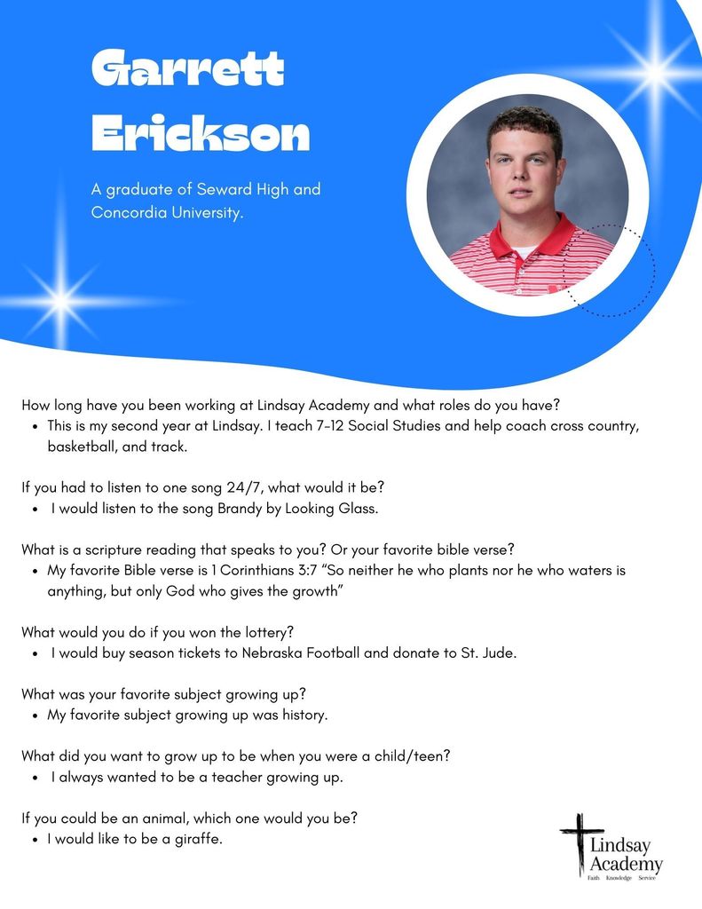 Garrett Erickson