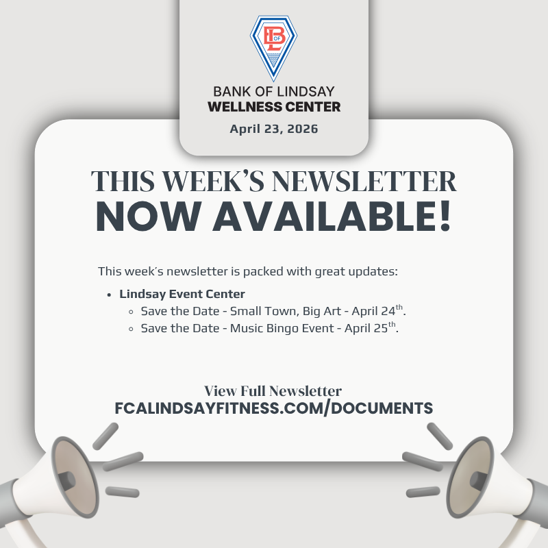 Weekly Newsletter Announcement Graphic