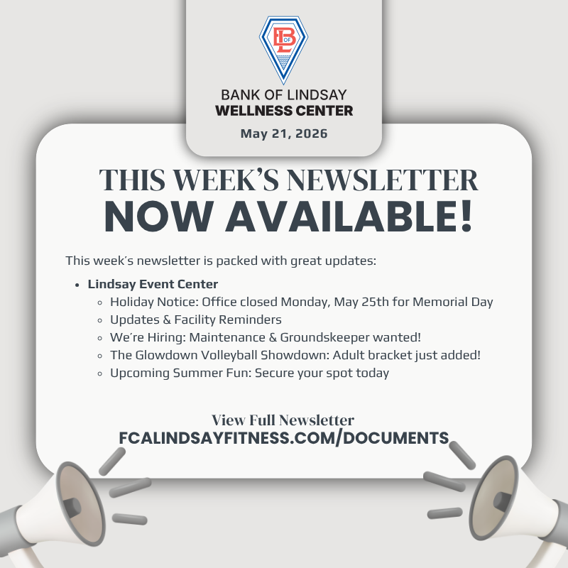 Weekly Newsletter Announcement Graphic