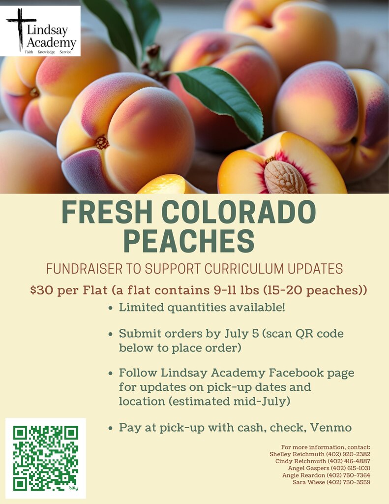 Fresh Colorado Peaches Fundraiser