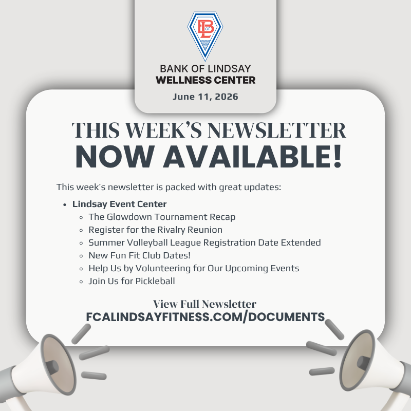 Weekly Newsletter Announcement Graphic