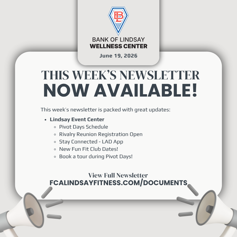 Weekly Newsletter Announcement Graphic