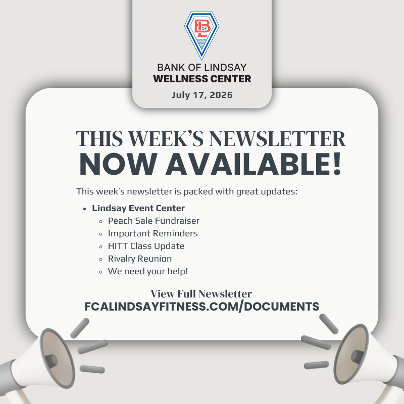 Weekly Newsletter Announcement Graphic