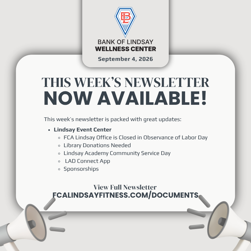 Newsletter Announcement