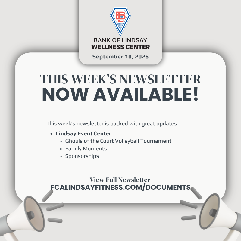 Newsletter Announcement