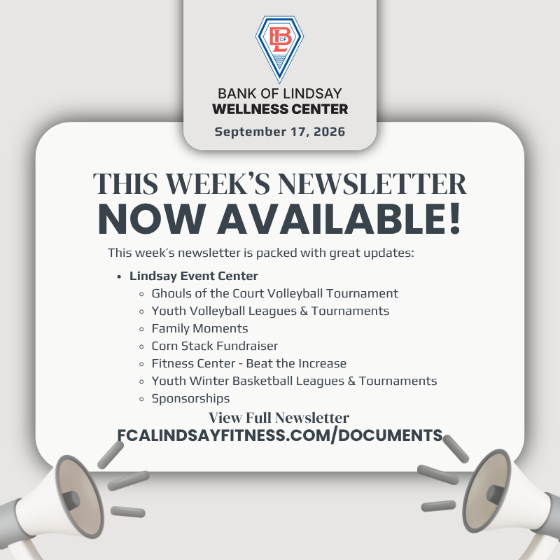 Newsletter Announcement