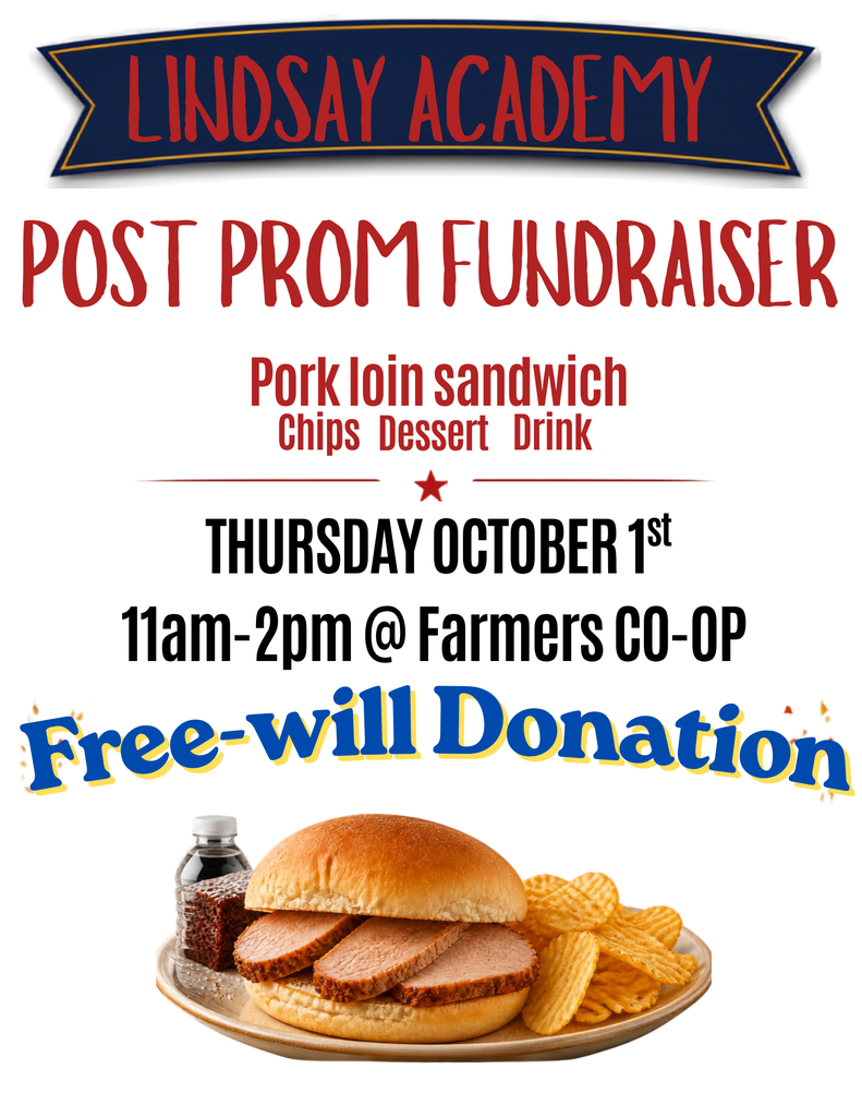 Post prom flyer