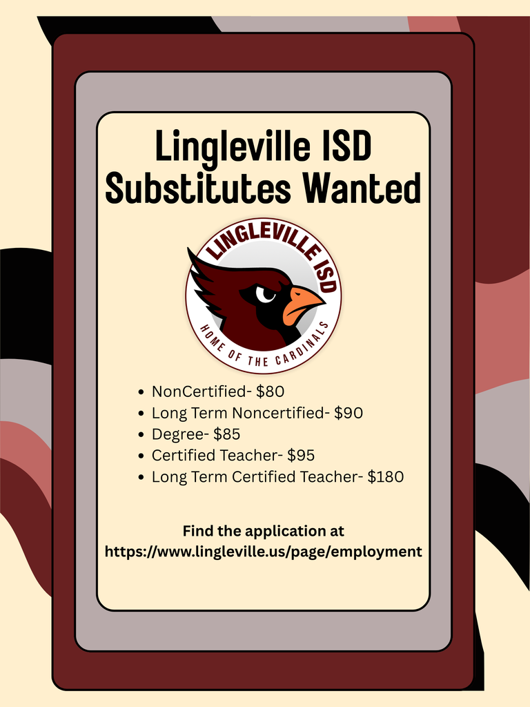 Substitute Flyer