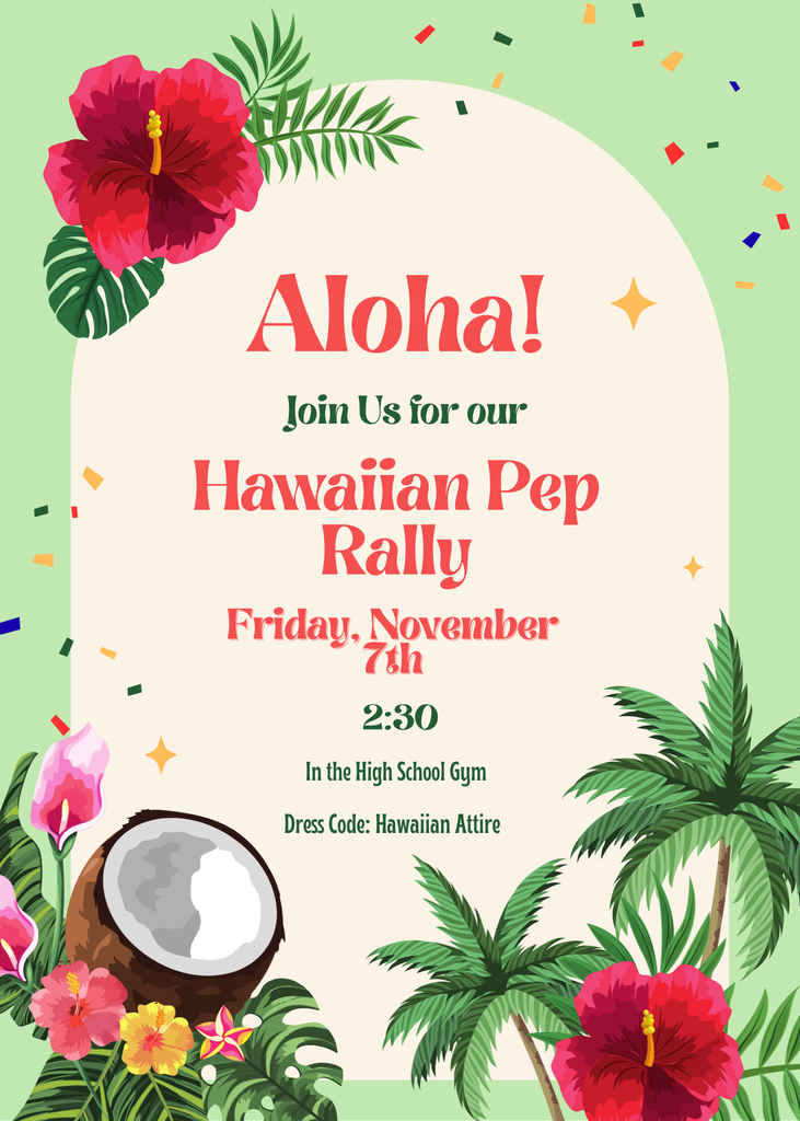 Hawaiian Pep Rally