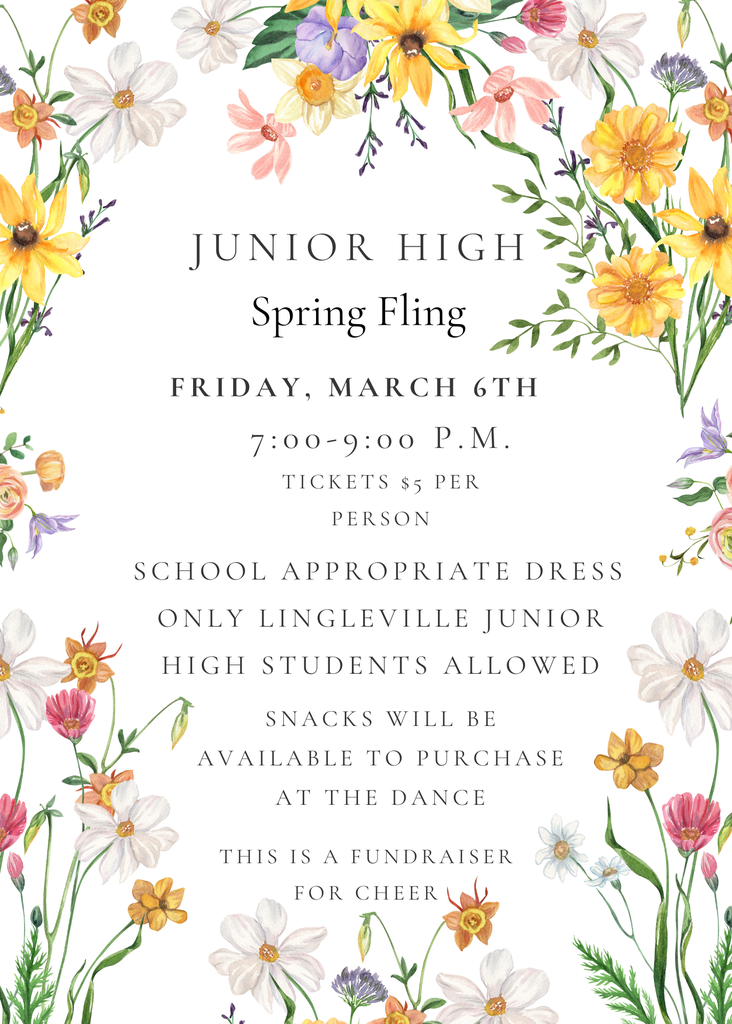 Junior High Spring Fling