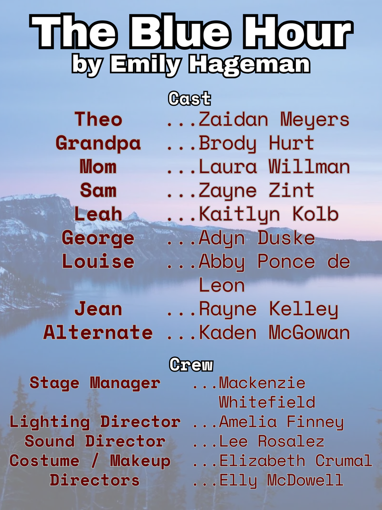 The Blue Hour Cast and Crew