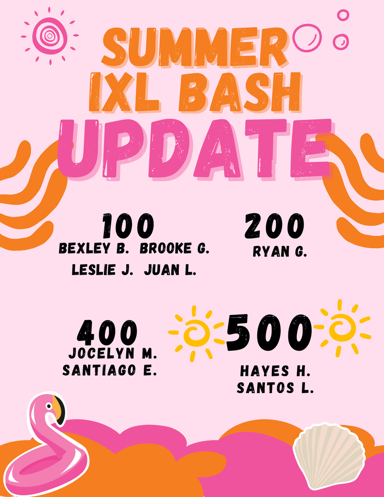 IXL Update