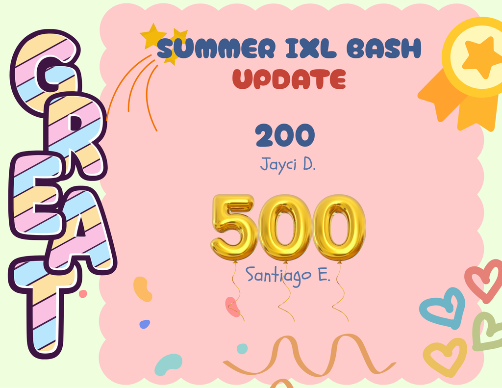 IXL Summer Bash