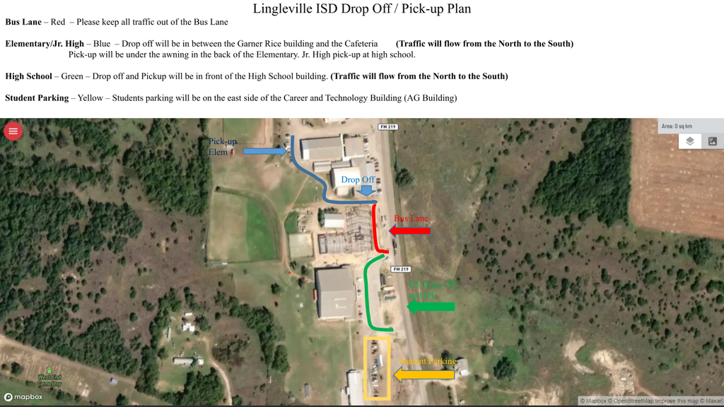 pick up/drop off