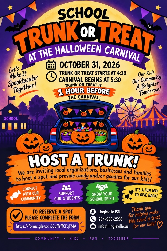 Trunk or Treat Host Request