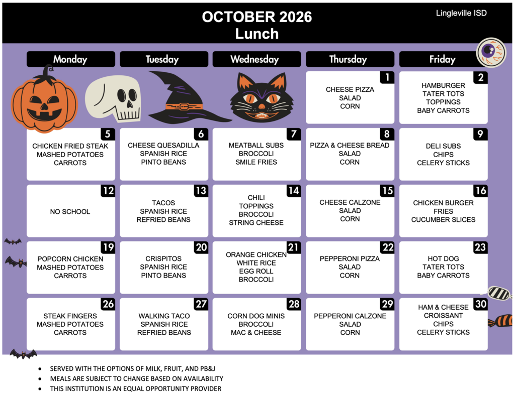 October lunch