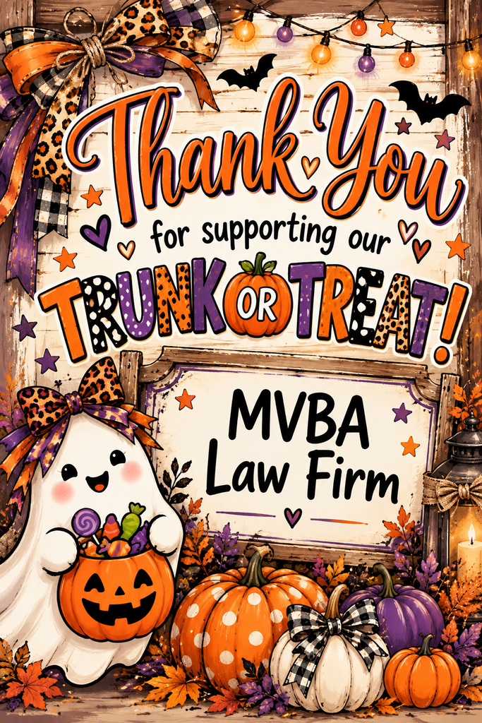 Thank you MVBA