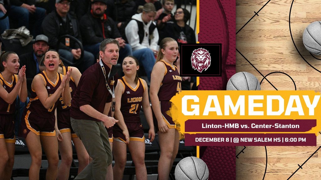 GBB Gameday The Lady Lions play the Center-Stanton Wildcats tonight in the New Salem Tournament.  Date: December 8 Time: 6:00 PM Broadcast: NFHS Network  Cheer on the Lady Lions.