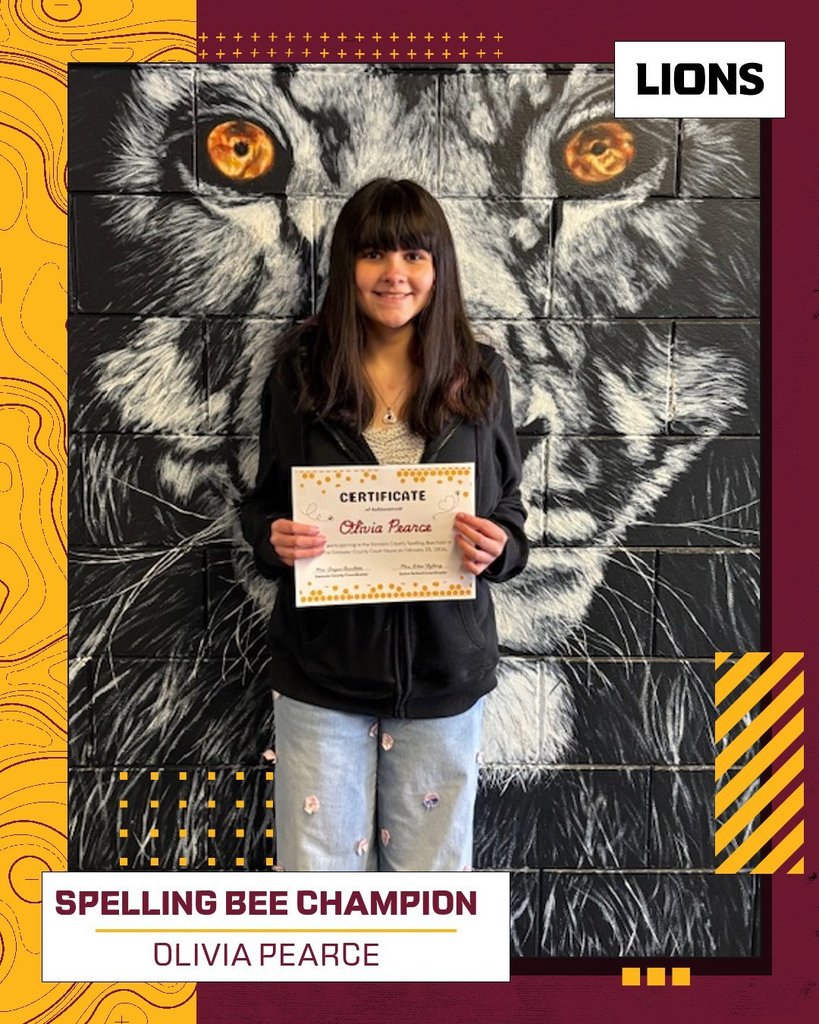 Congratulations to our Spelling Bee Team!  We are proud to share that four of our students advanced to the oral round at the Emmons County Spelling Bee. This is a wonderful accomplishment and reflects their hard work and dedication.  A special congratulations to Olivia Pearce for being named the Emmons County Spelling Bee Champion.  We are very proud of all of our students for representing our school so well.