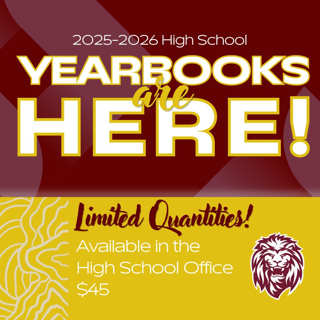 Yearbooks are Here
