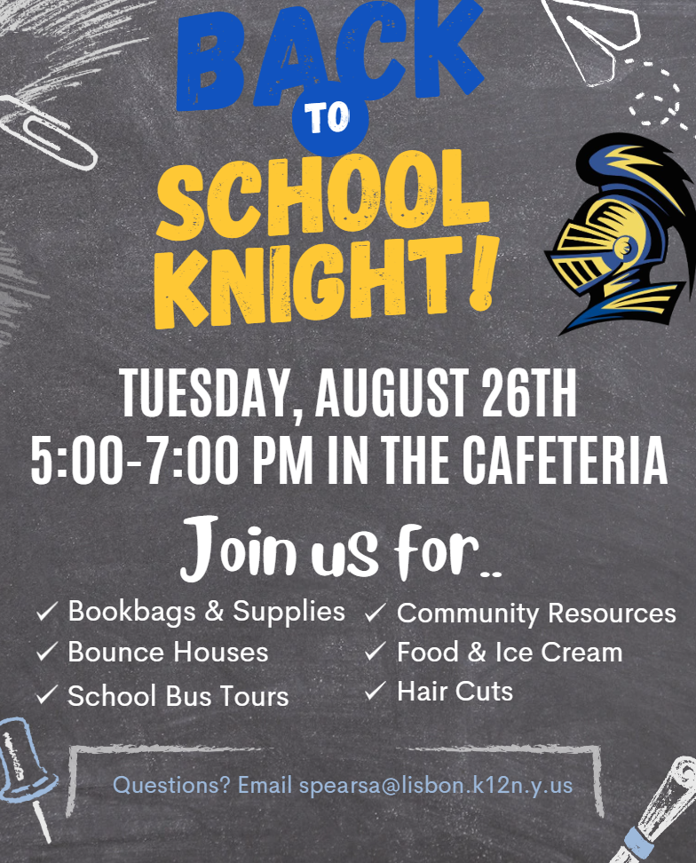 back to school knight 