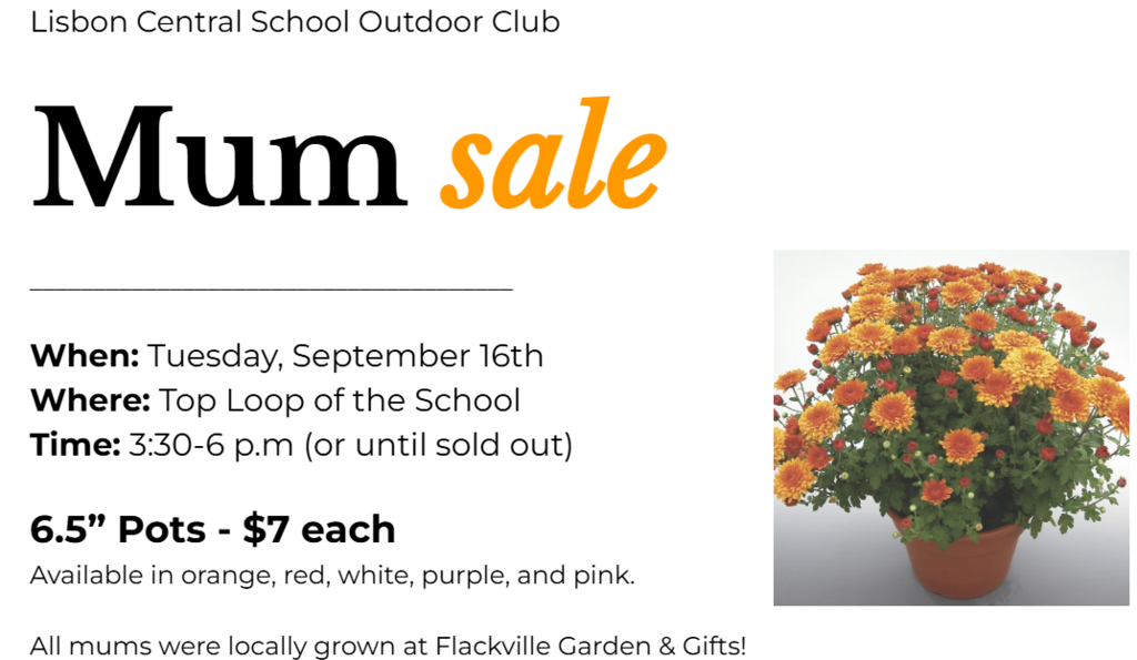 mum sale poster 