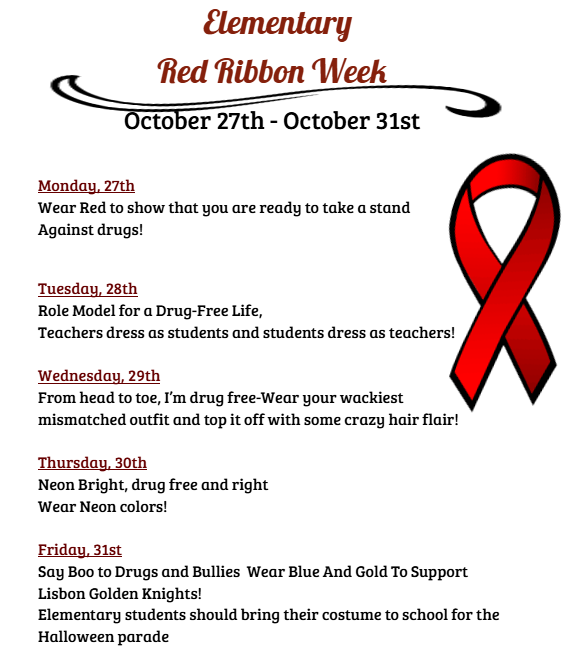 red ribbon