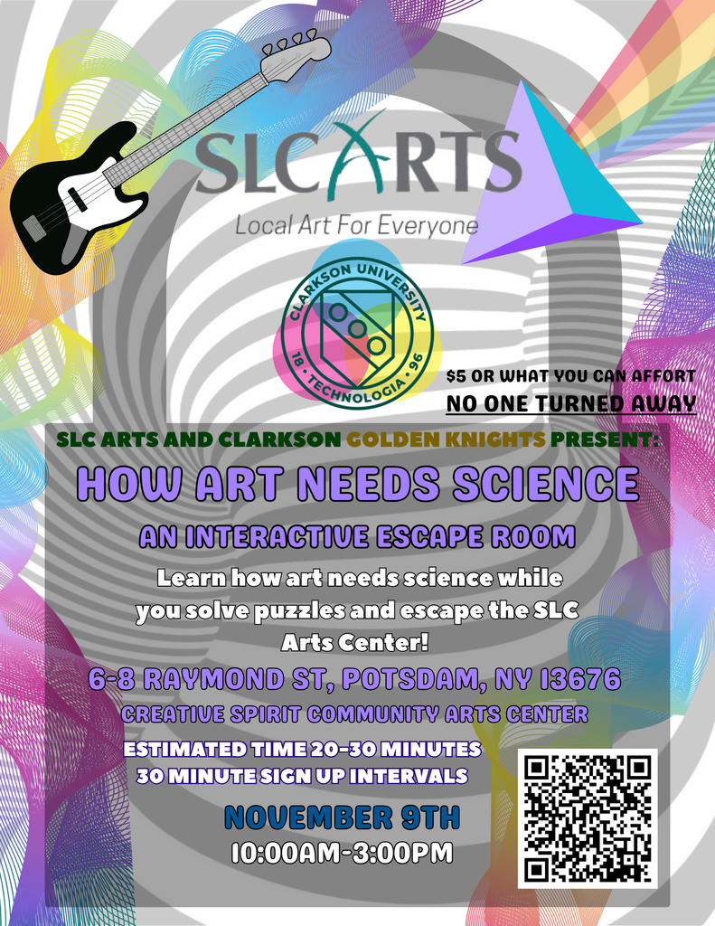 How Art Needs Science: An Interactive Escape Room