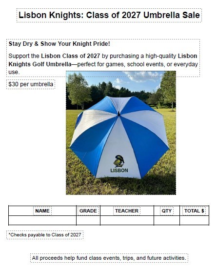 Lisbon Knights Umbrella