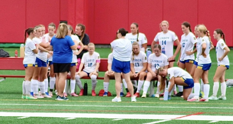 Varsity girls at Lowville