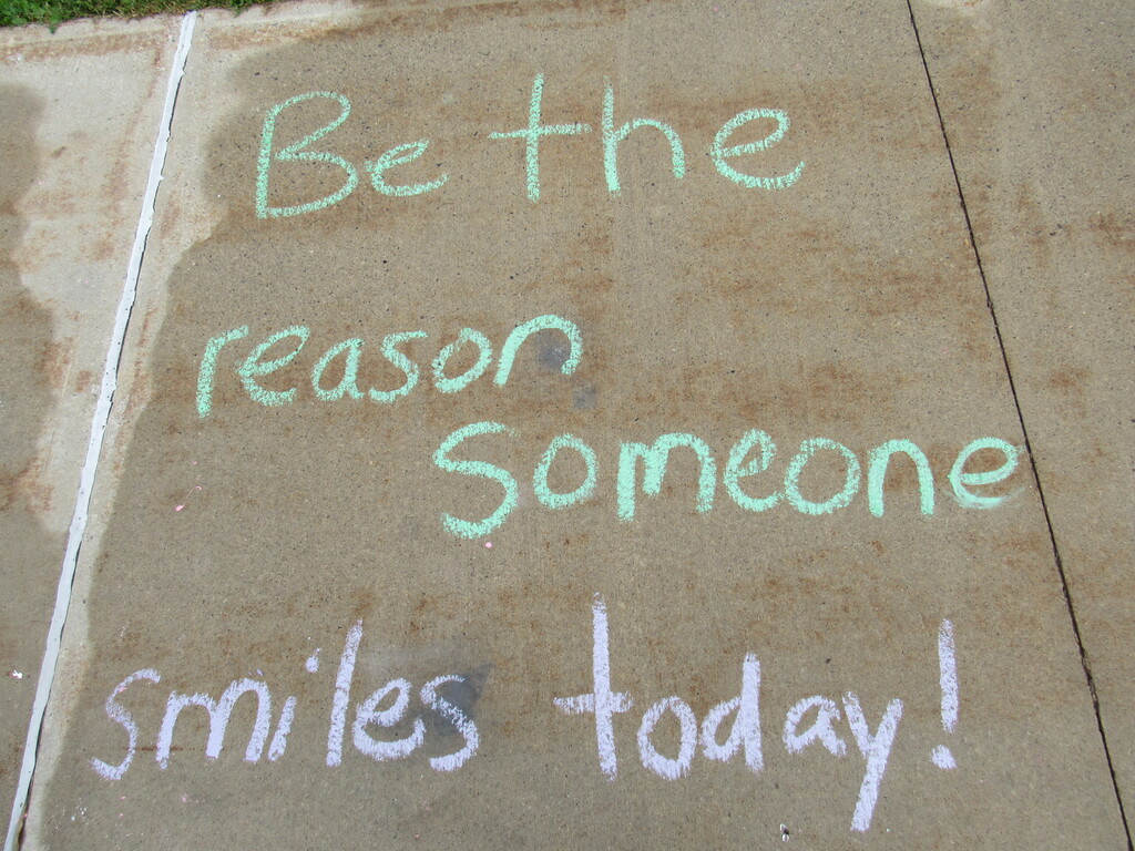 Chalk the walk