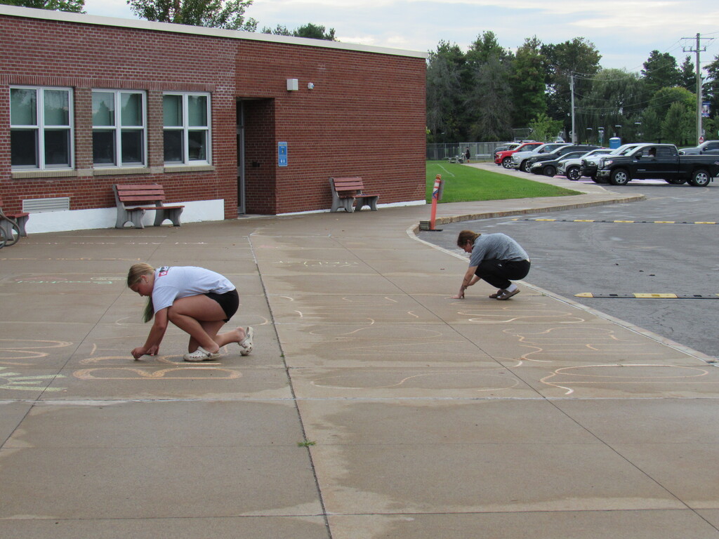 Chalk the walk