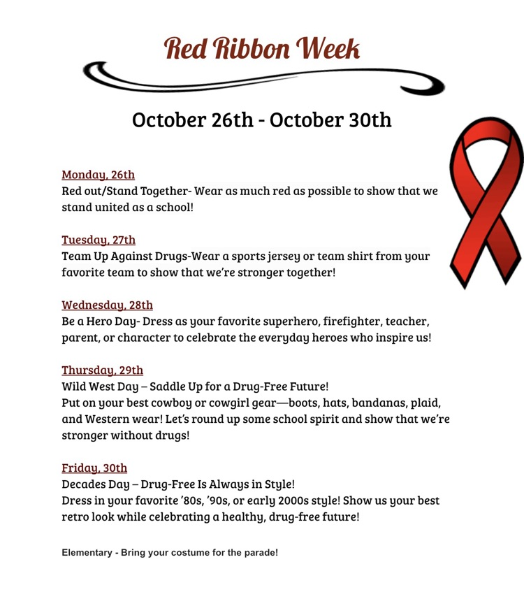 red ribbon 