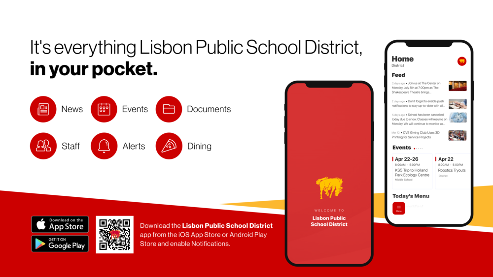 It's everything Lisbon Public School District, in your pocket.