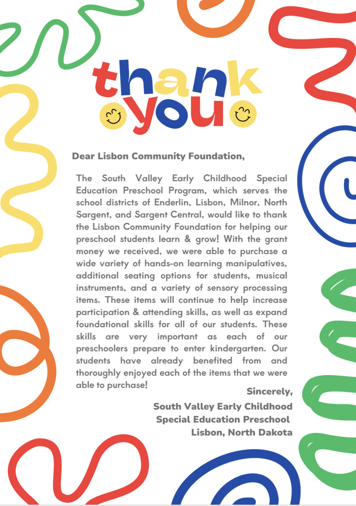 Thank you-Lisbon Endowment fund