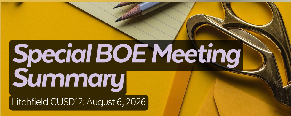 Special BOE Meeting Summary