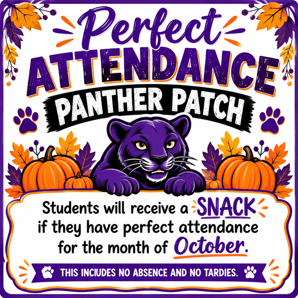 October Perfect Attendance