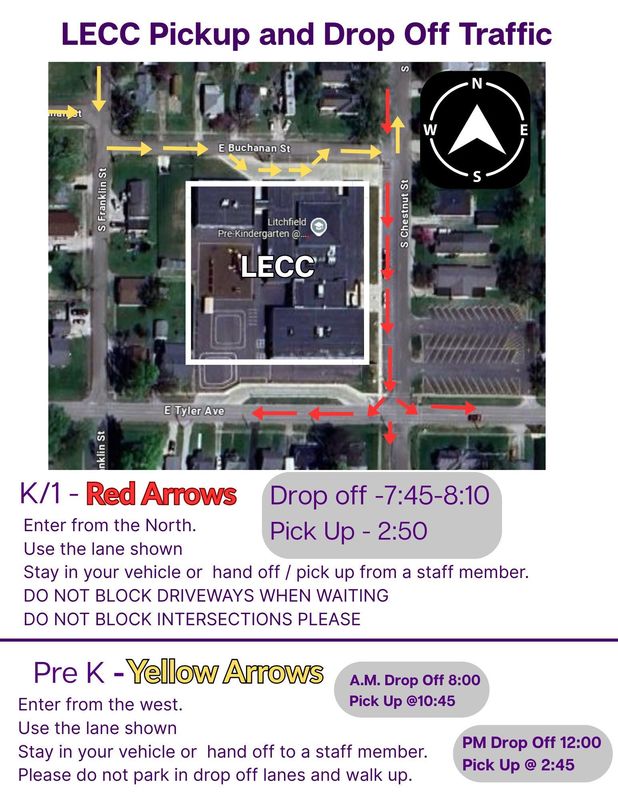 Pick UP Drop Off Map