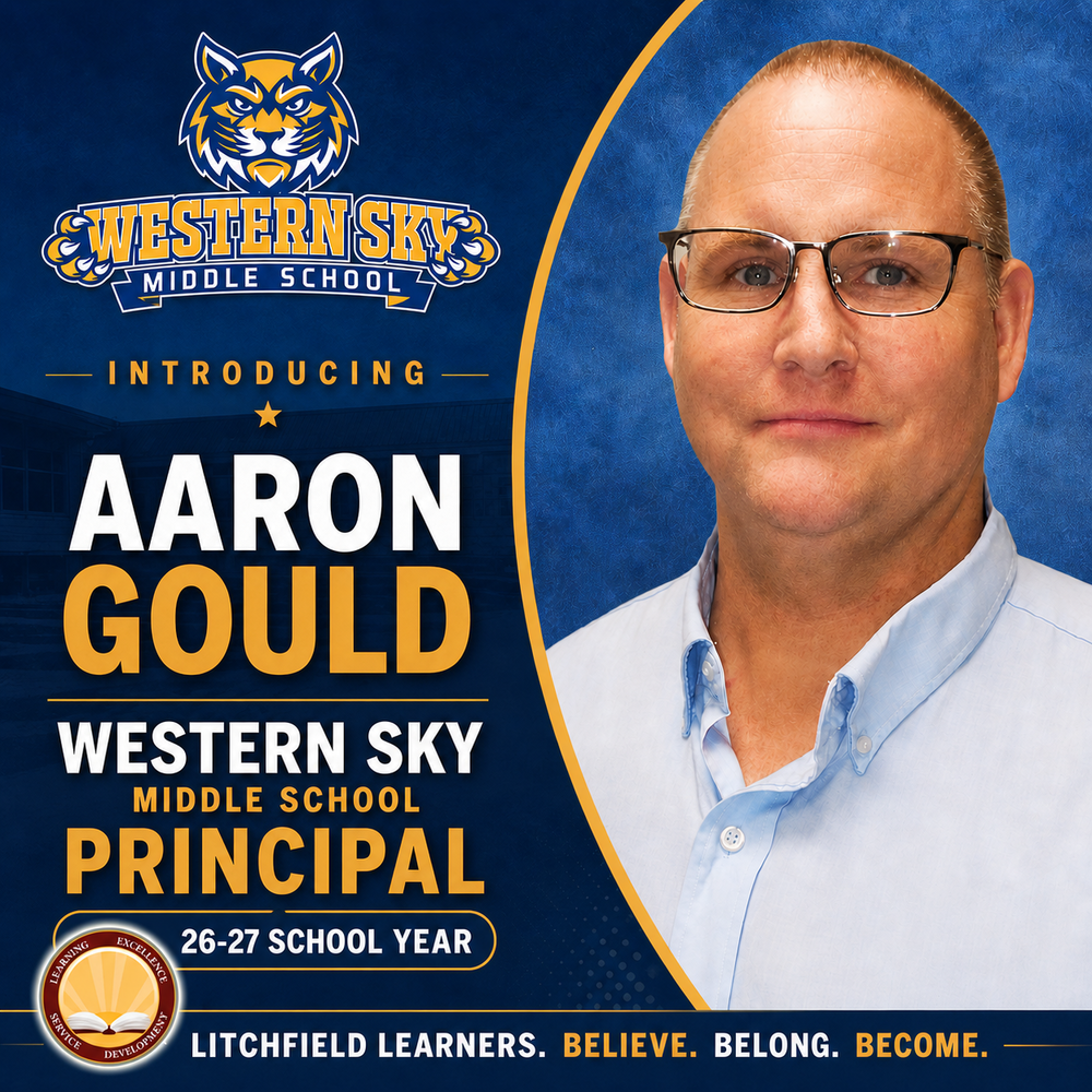 Aaron Gould Named Principal of Western Sky Middle School for 2026–2027 School Year