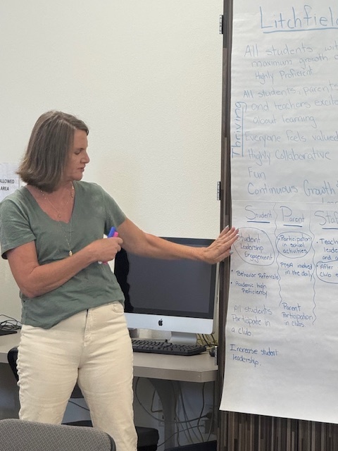 Admins conducting Professional Development