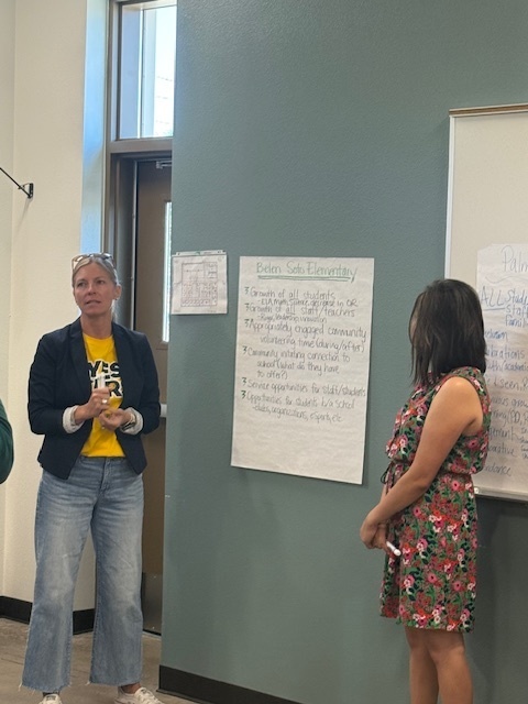 Admins conducting Professional Development