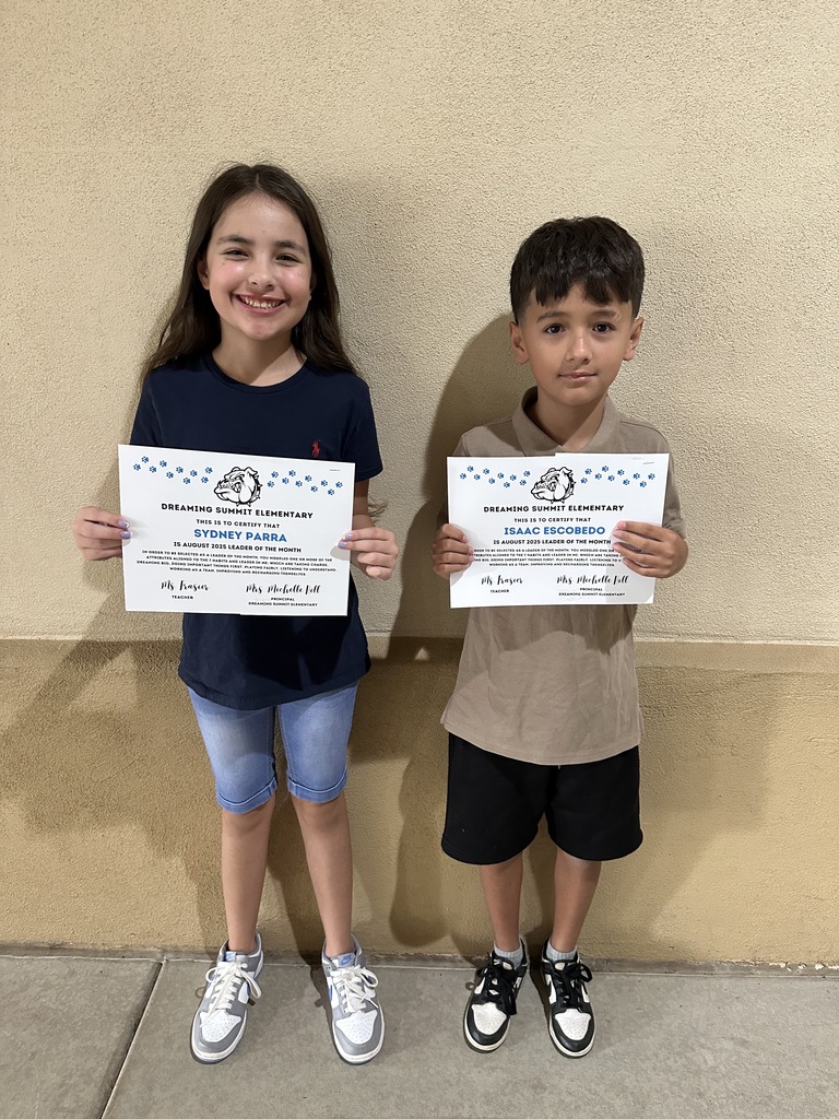 Student Leaders of the month