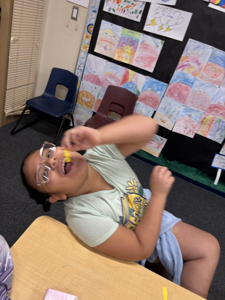 First Graders in Art Class