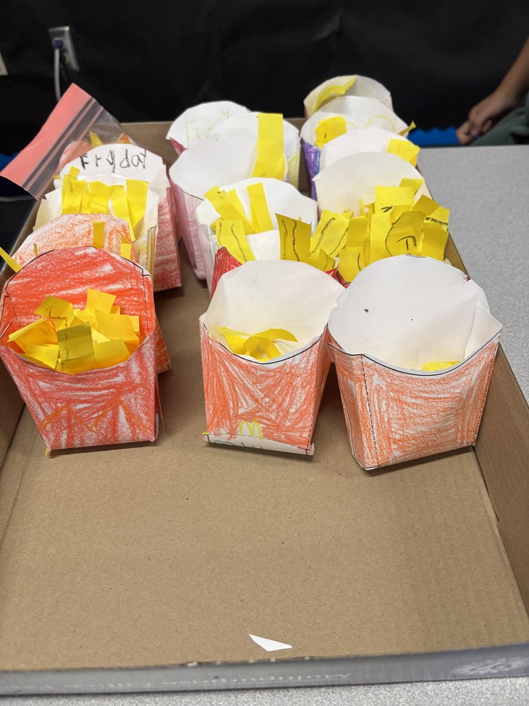 First Graders in Art Class